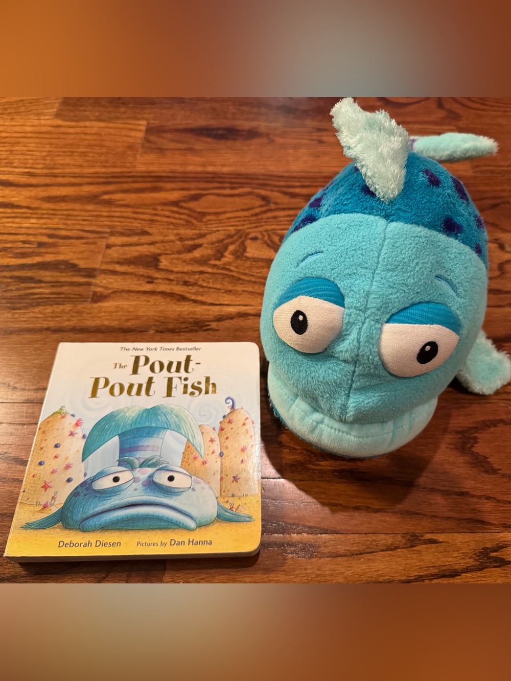 Kohl’s Cares Pout Pout Fish Book and Plush Stuffed Animal Toy 12"